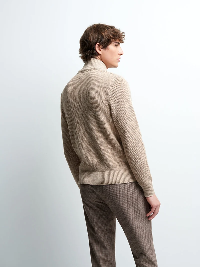 Pull col cheminée