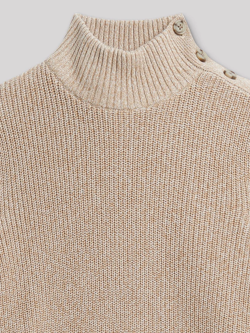Pull col cheminée