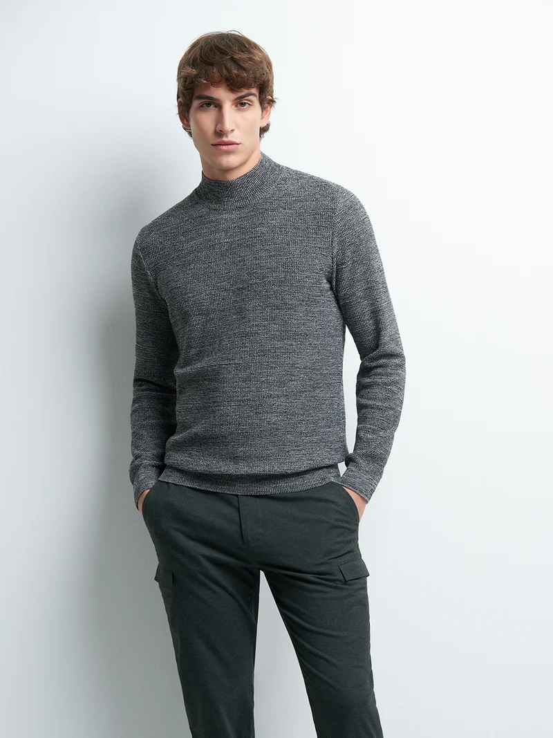 Pull col cheminée