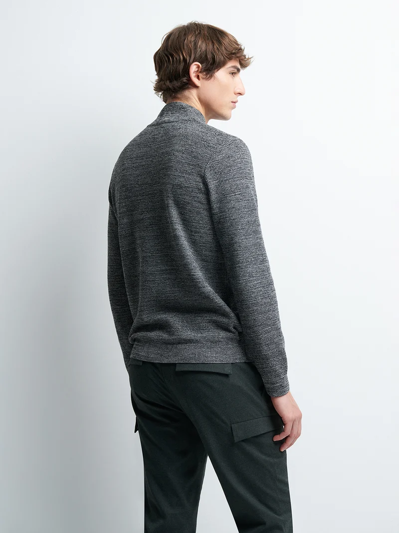 Pull col cheminée