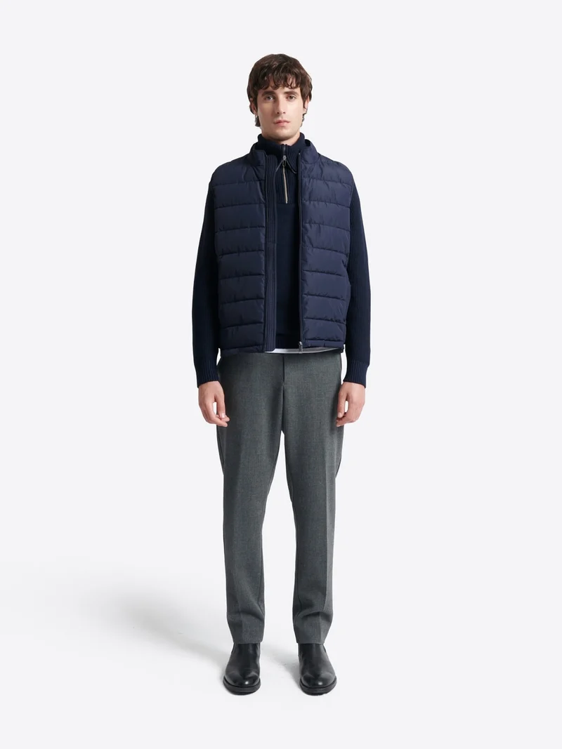 Pull col camionneur en coton cachemire