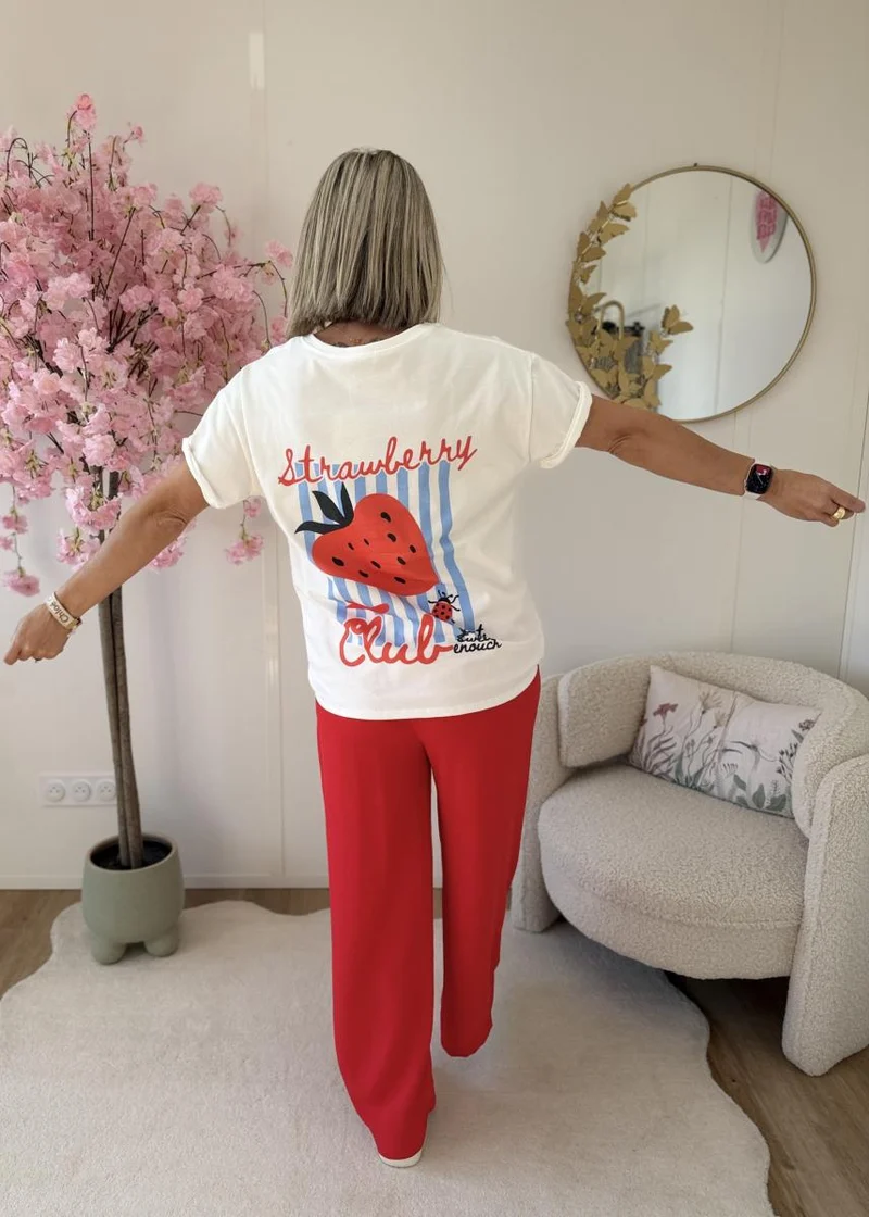 Tee shirt strawberry
