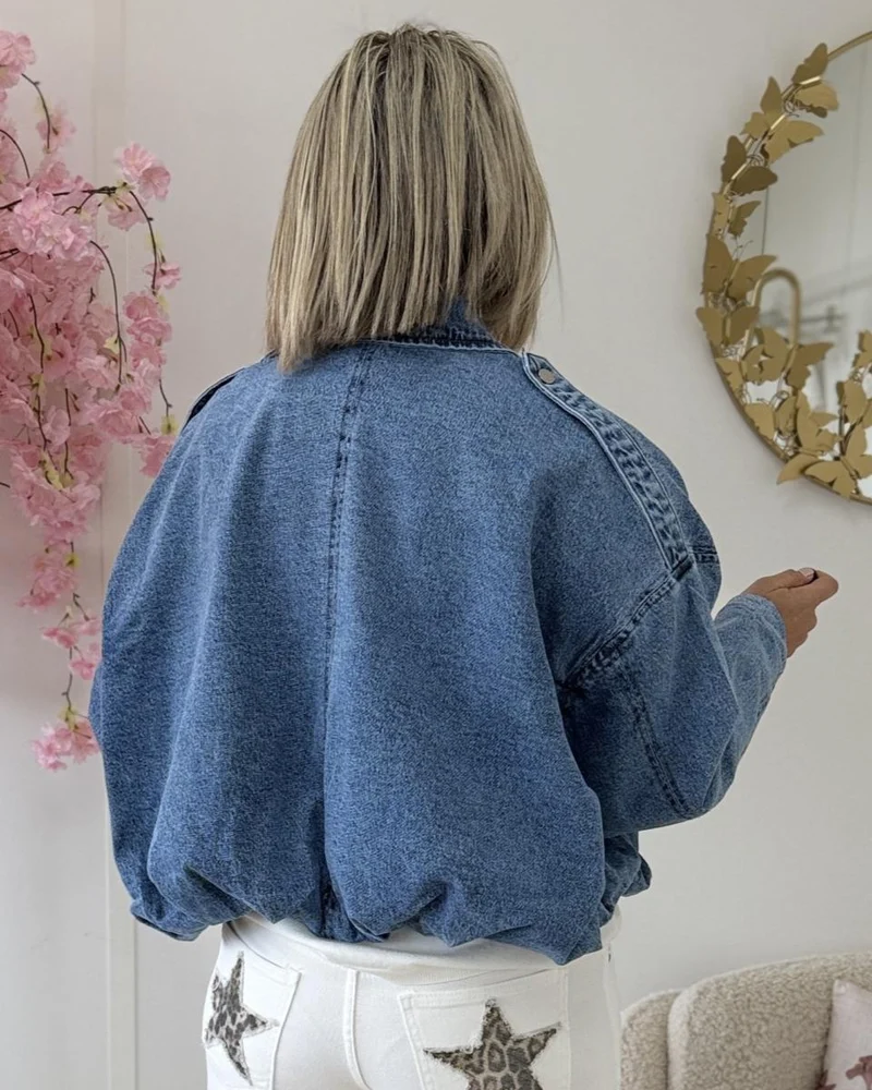Veste en jeans Leonie