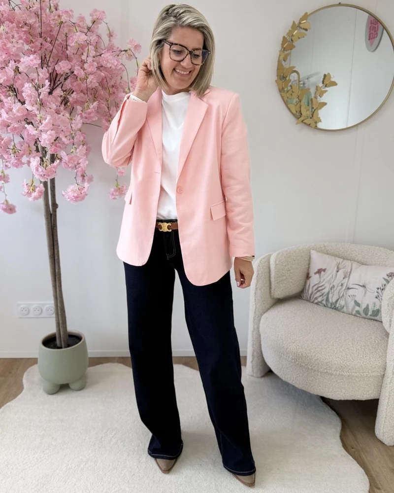 Blazer Lihuan rose