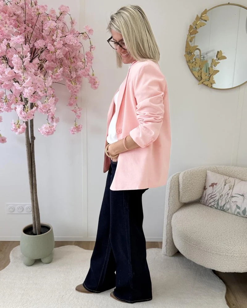 Blazer Lihuan rose