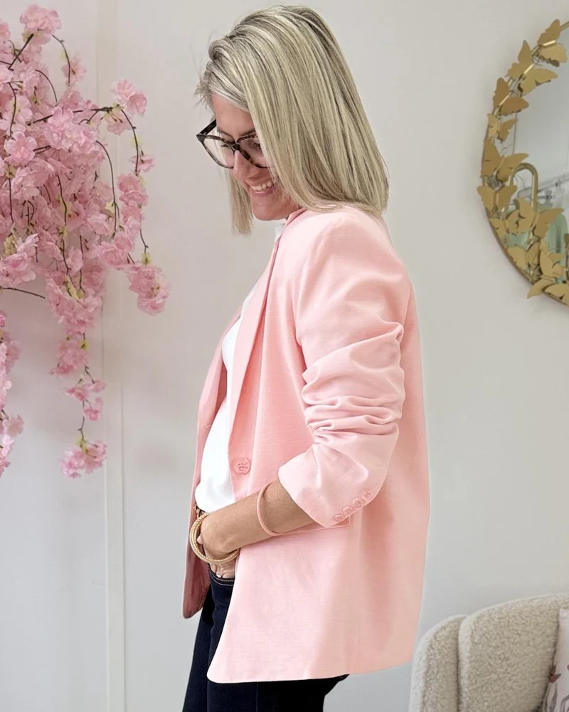 Blazer Lihuan rose