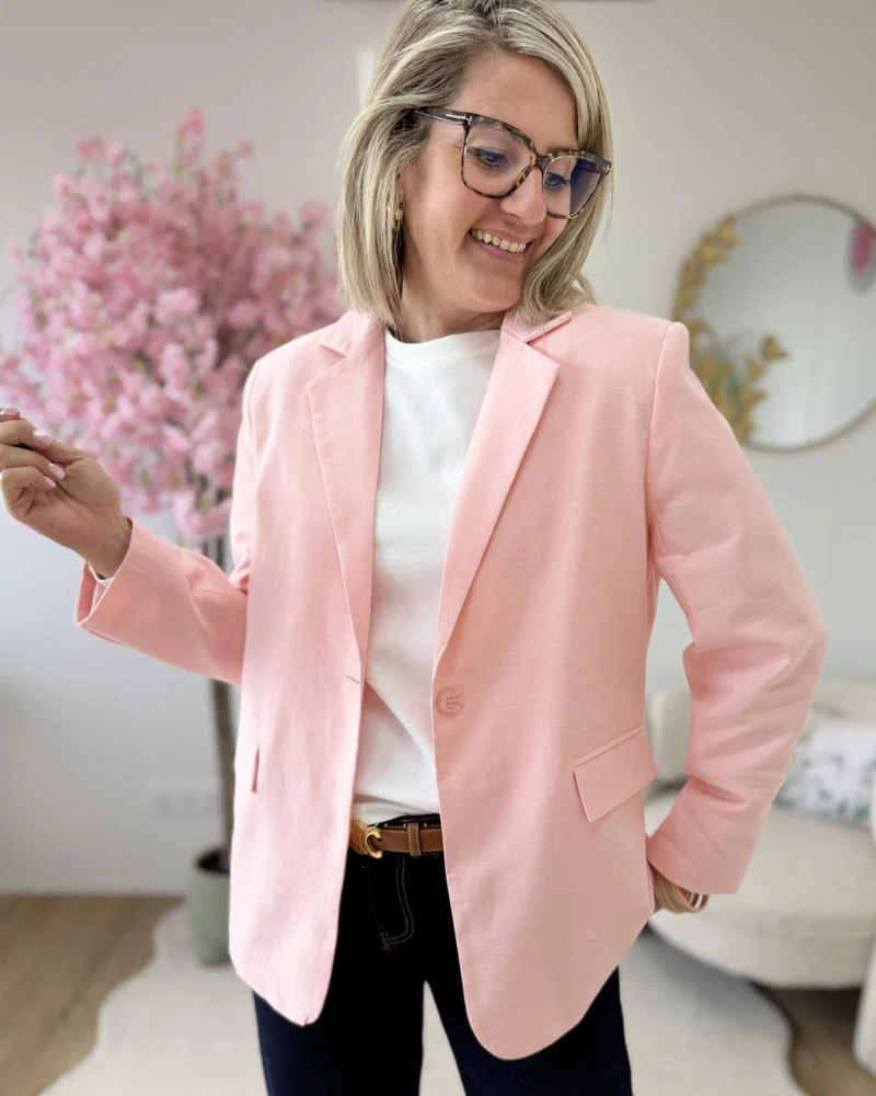 Blazer Lihuan rose
