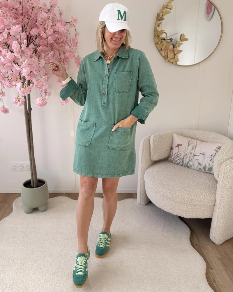 Robe Samuel verte