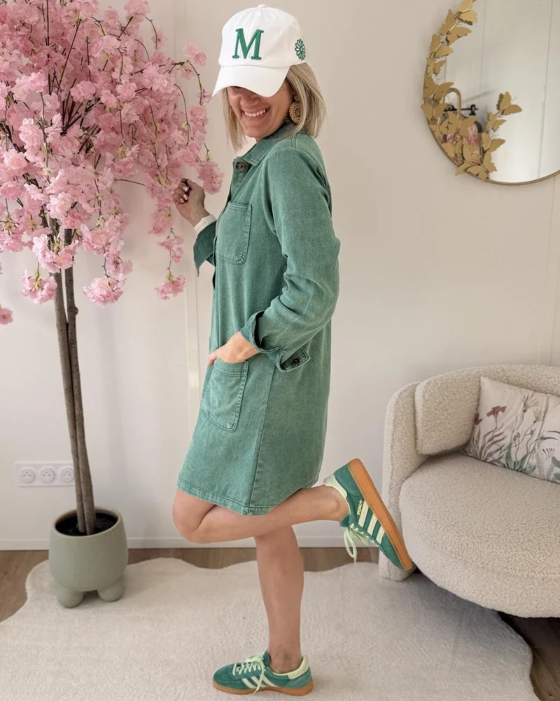 Robe Samuel verte