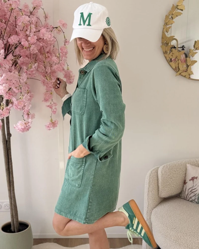 Robe Samuel verte
