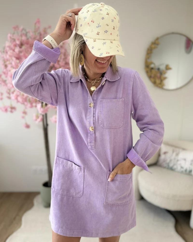Robe Samuel mauve