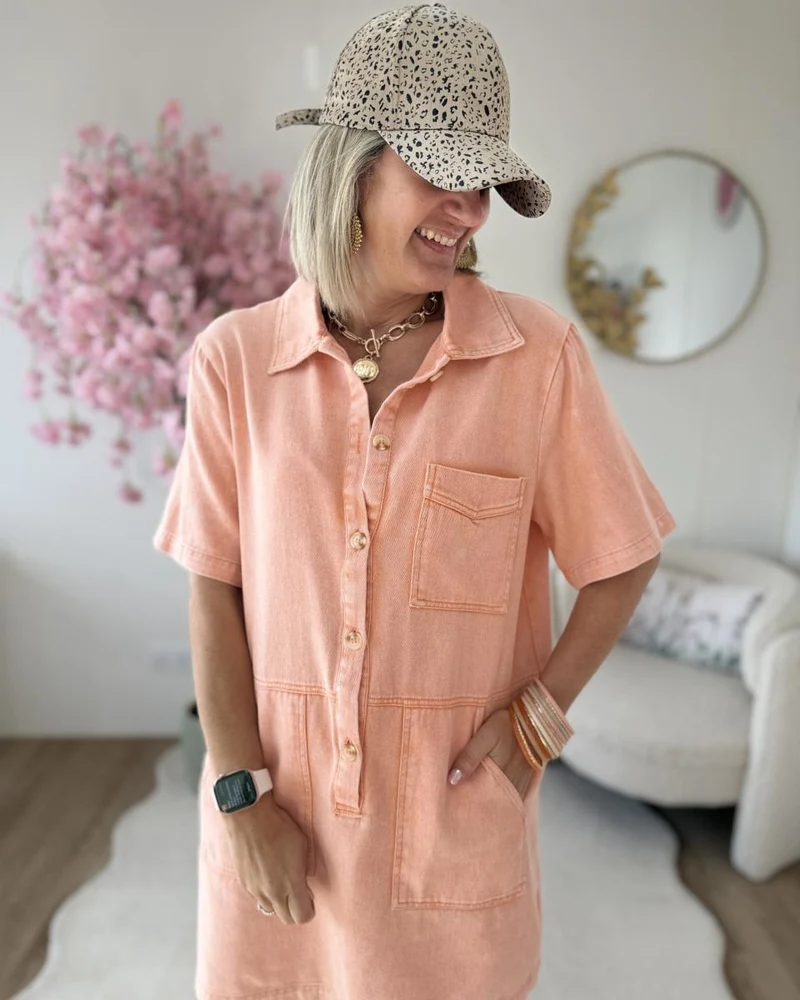 Robe Eva saumon