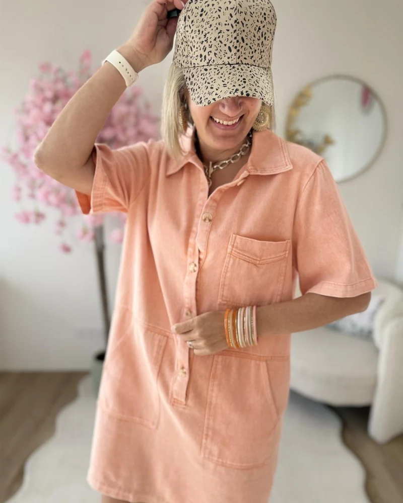 Robe Eva saumon