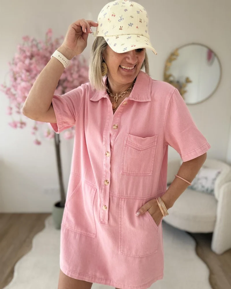 Robe Eva rose clair