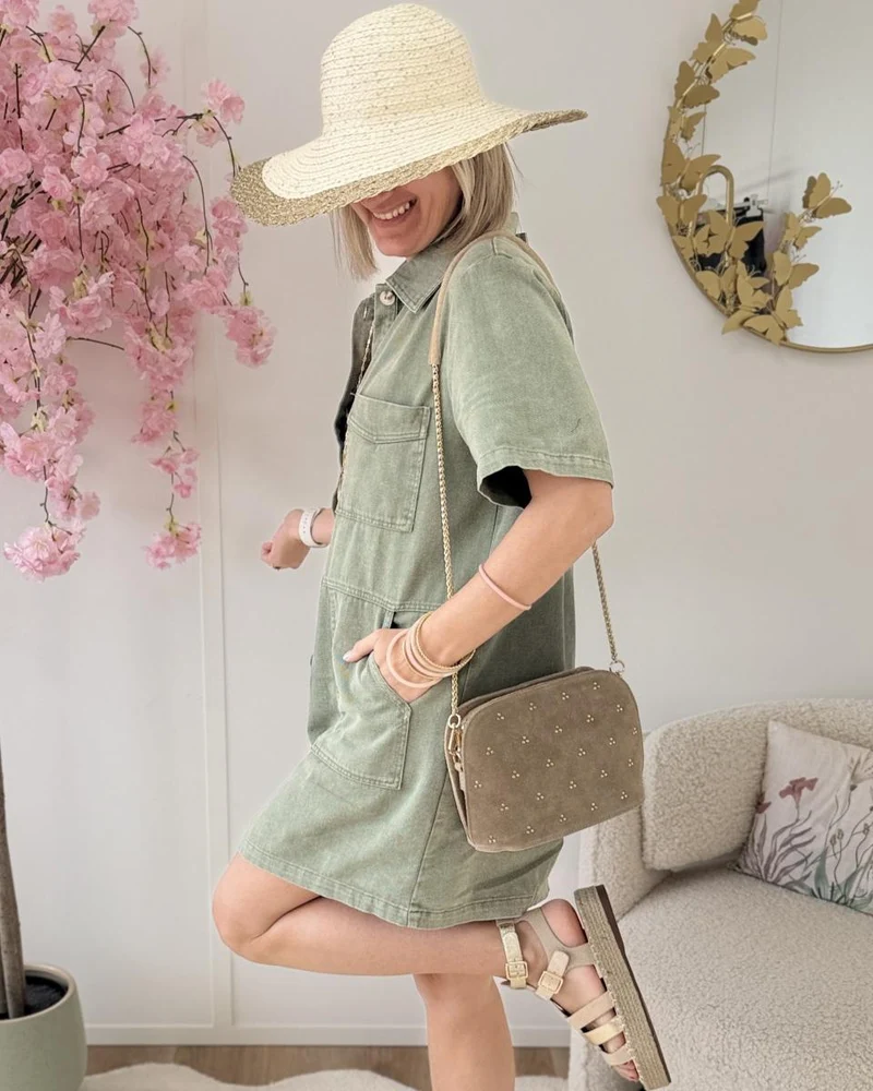 Robe Eva kaki