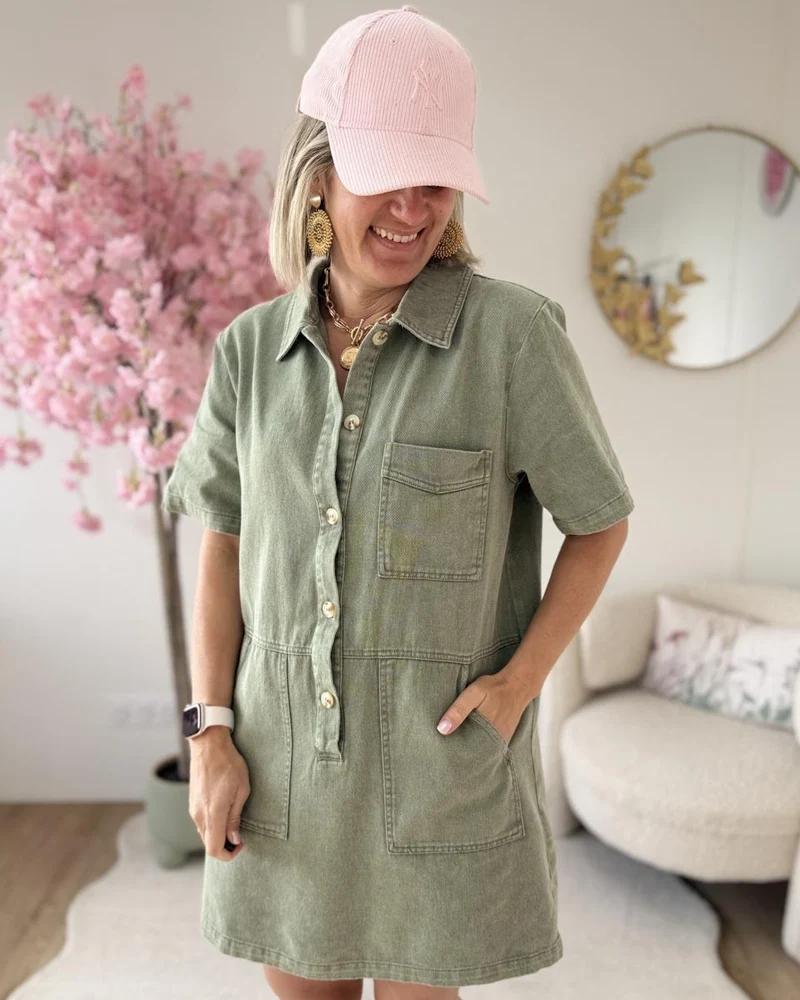Robe Eva kaki