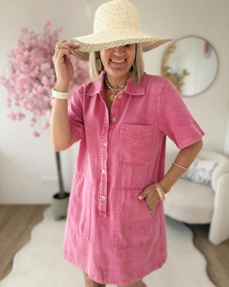 Robe Eva fushia