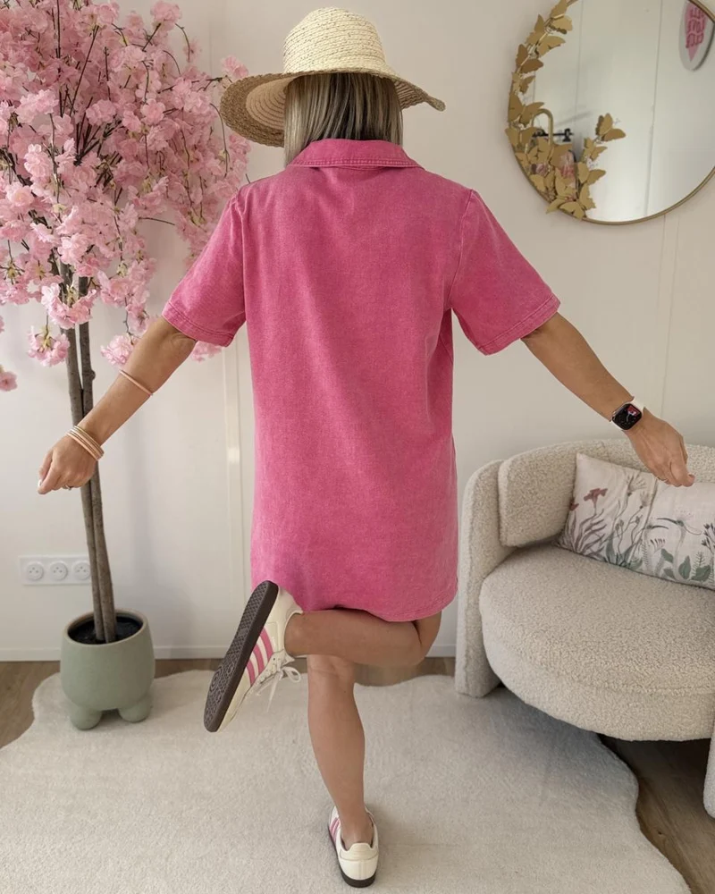 Robe Eva fushia