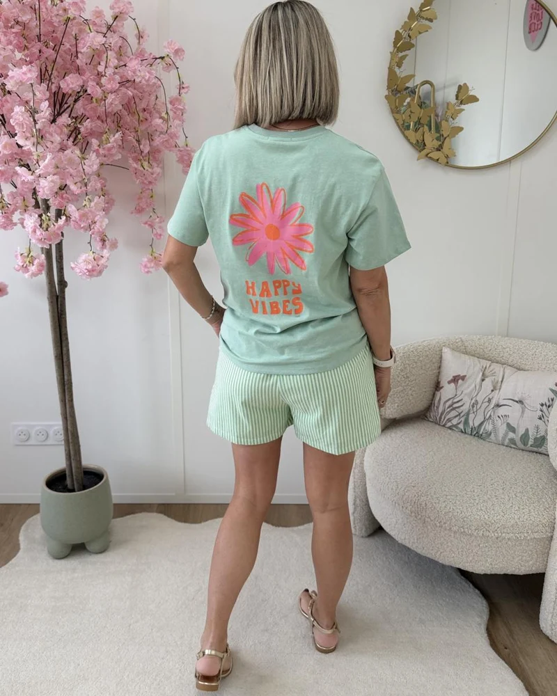 Short palmiers vert