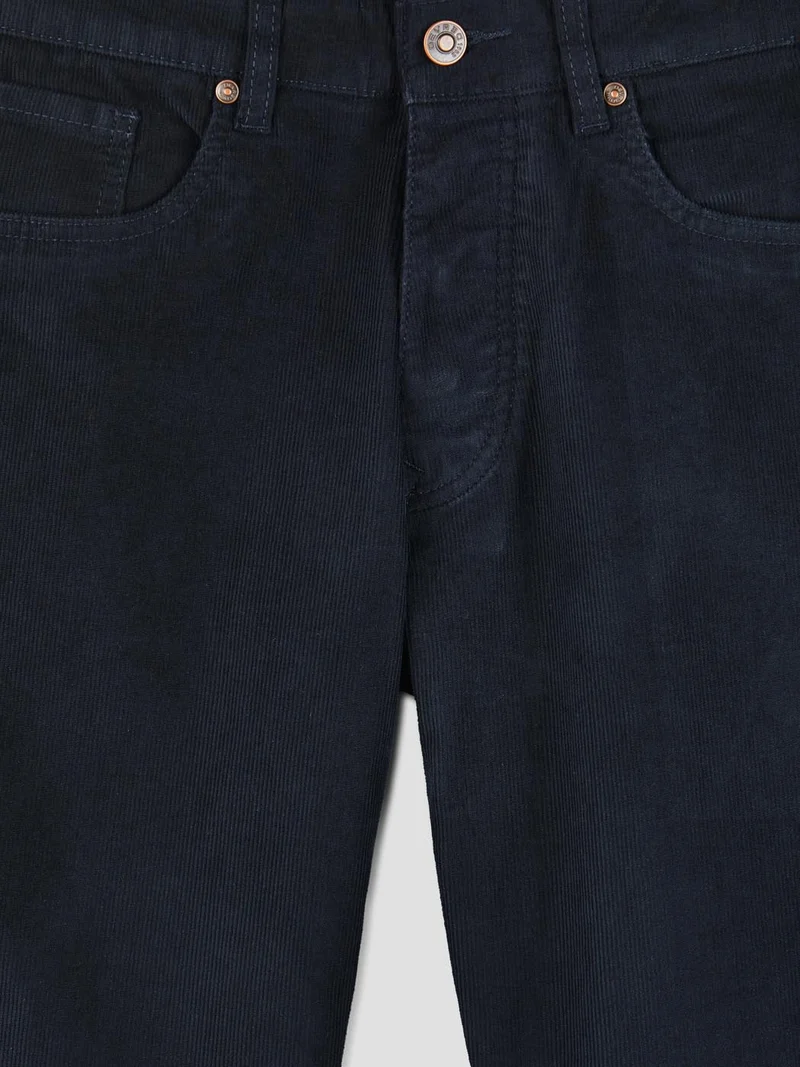 Jean couleur slim en velours