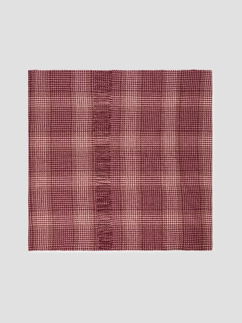 Echarpe à carreaux