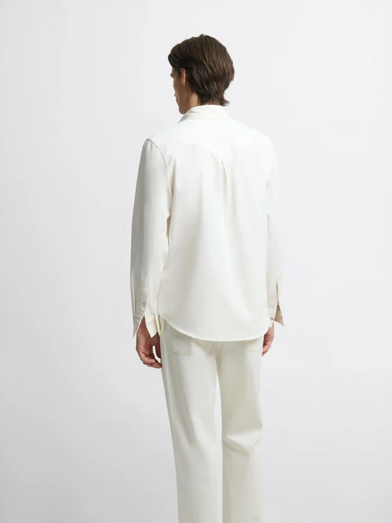 Chemise regular en coton