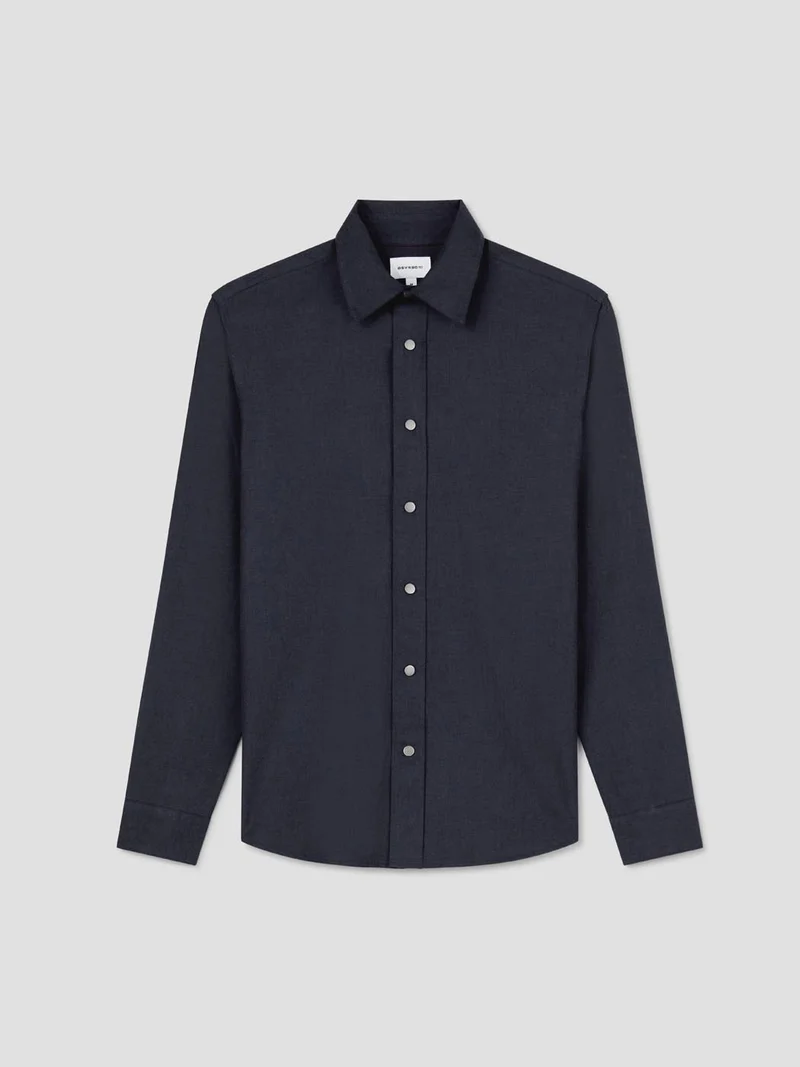 Chemise slim en coton