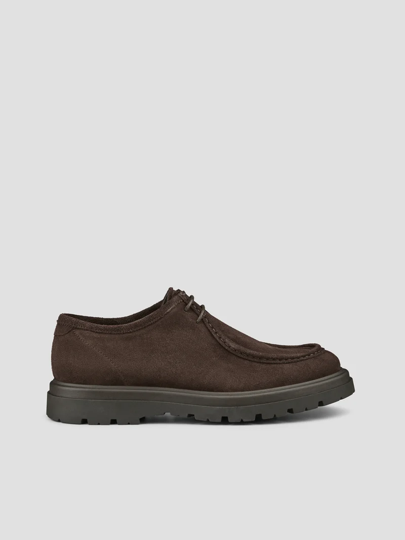 Derbies en cuir suédé - L'atelier