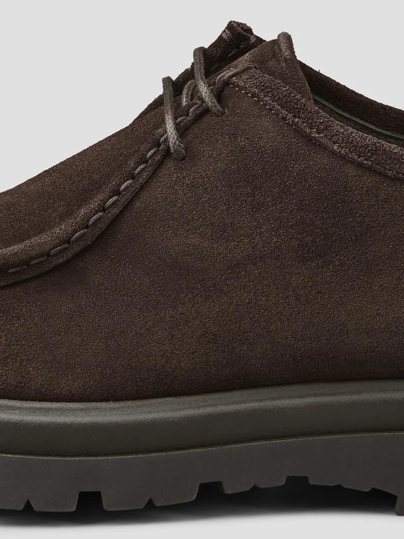 Derbies en cuir suédé - L'atelier