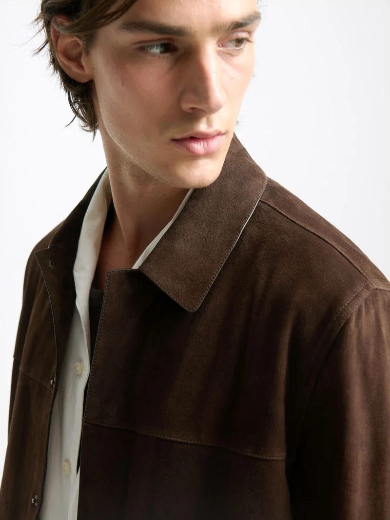 Blouson en cuir de chèvre - L'atelier