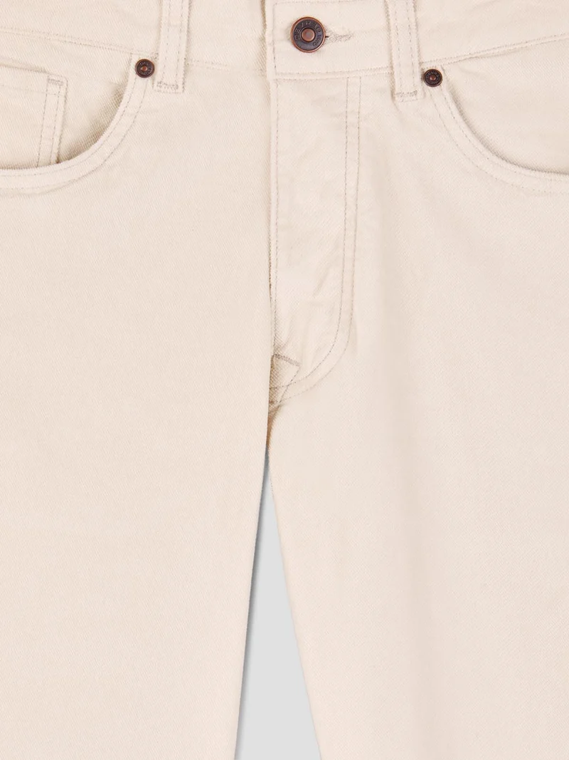 Jean couleur slim en velours