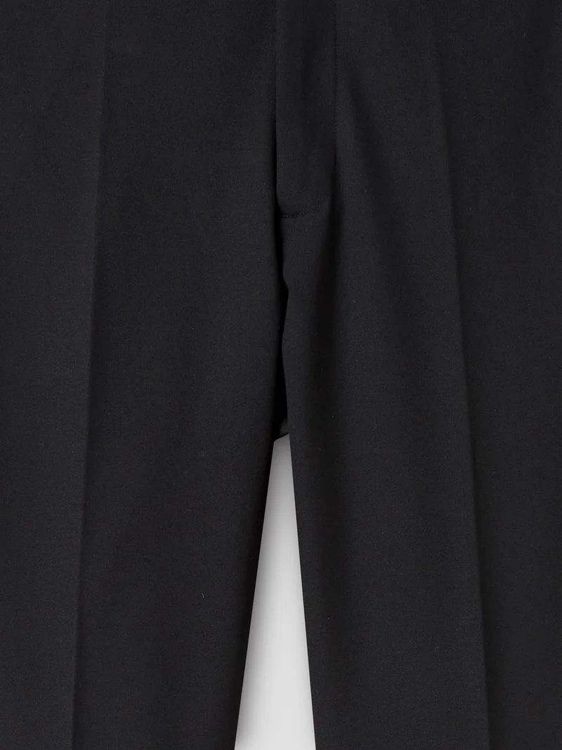 Chino à pinces taille semi-élastiquée