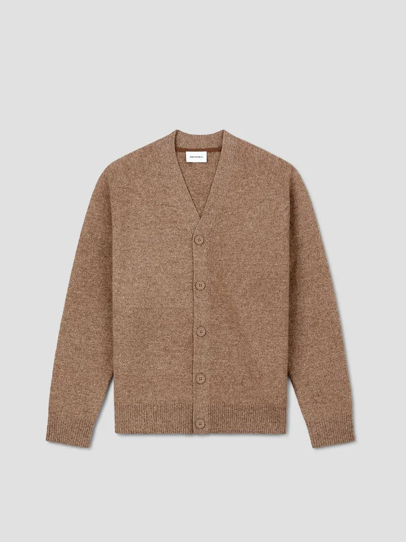 Cardigan boutonné en laine-cachemire