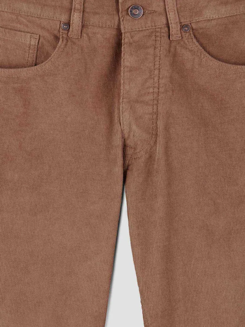Jean couleur slim en velours