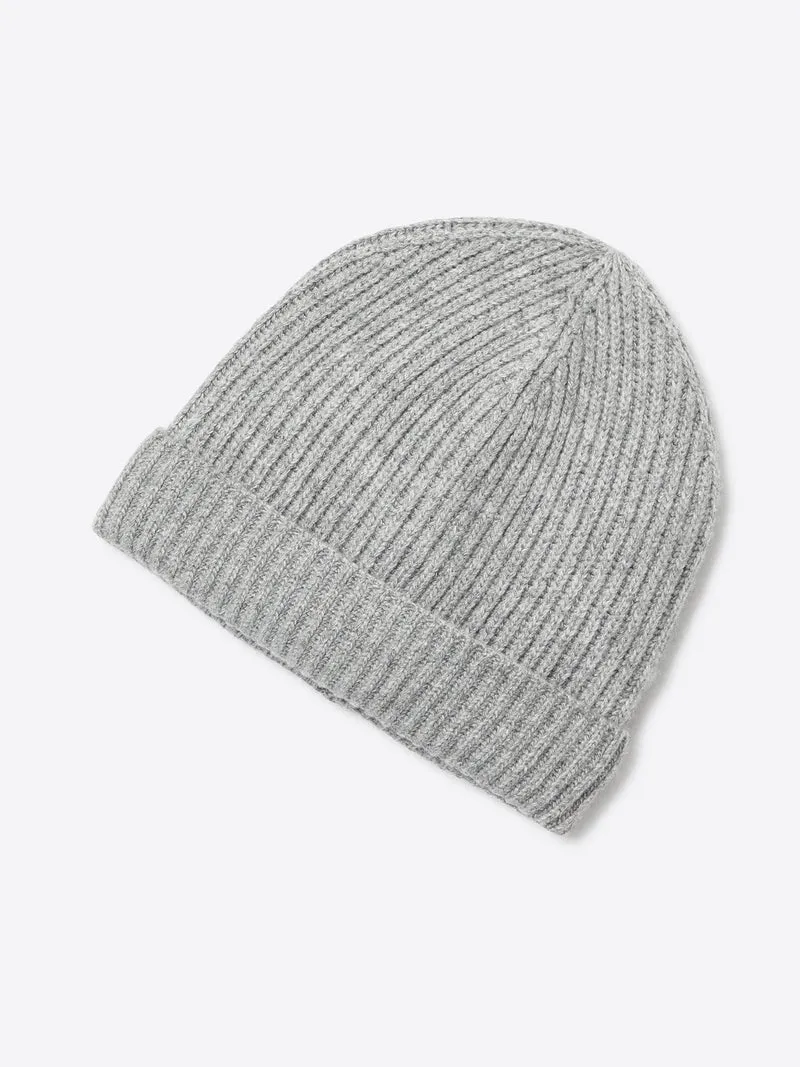 Bonnet uni en viscose mélangée