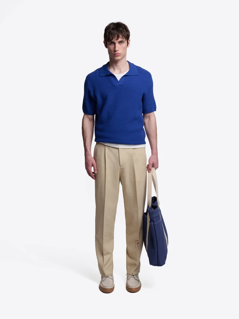 Polo maille col derby - L'atelier