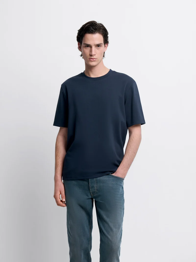 T-shirt col rond regular