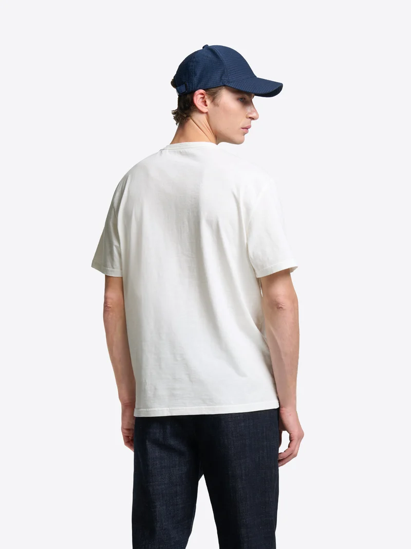 T-shirt col rond en coton