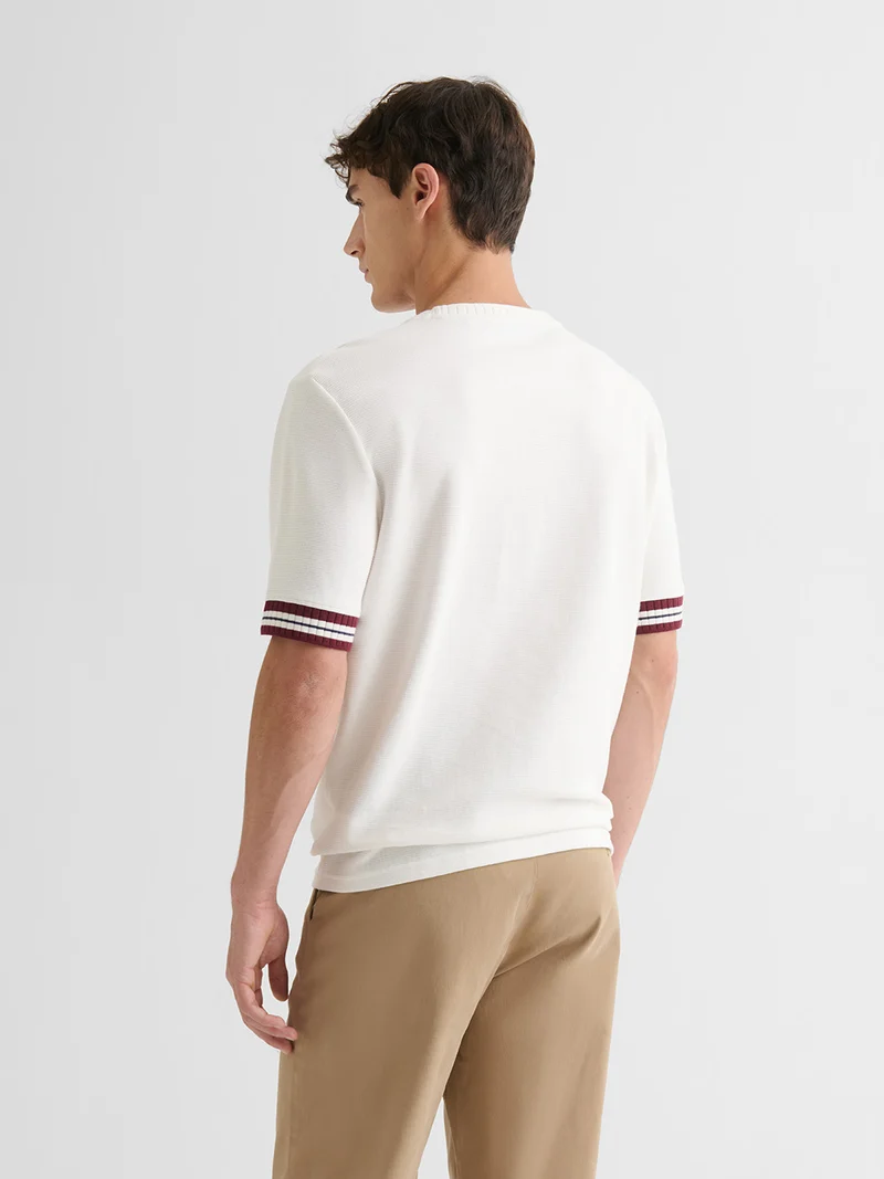 Polo col rond en coton