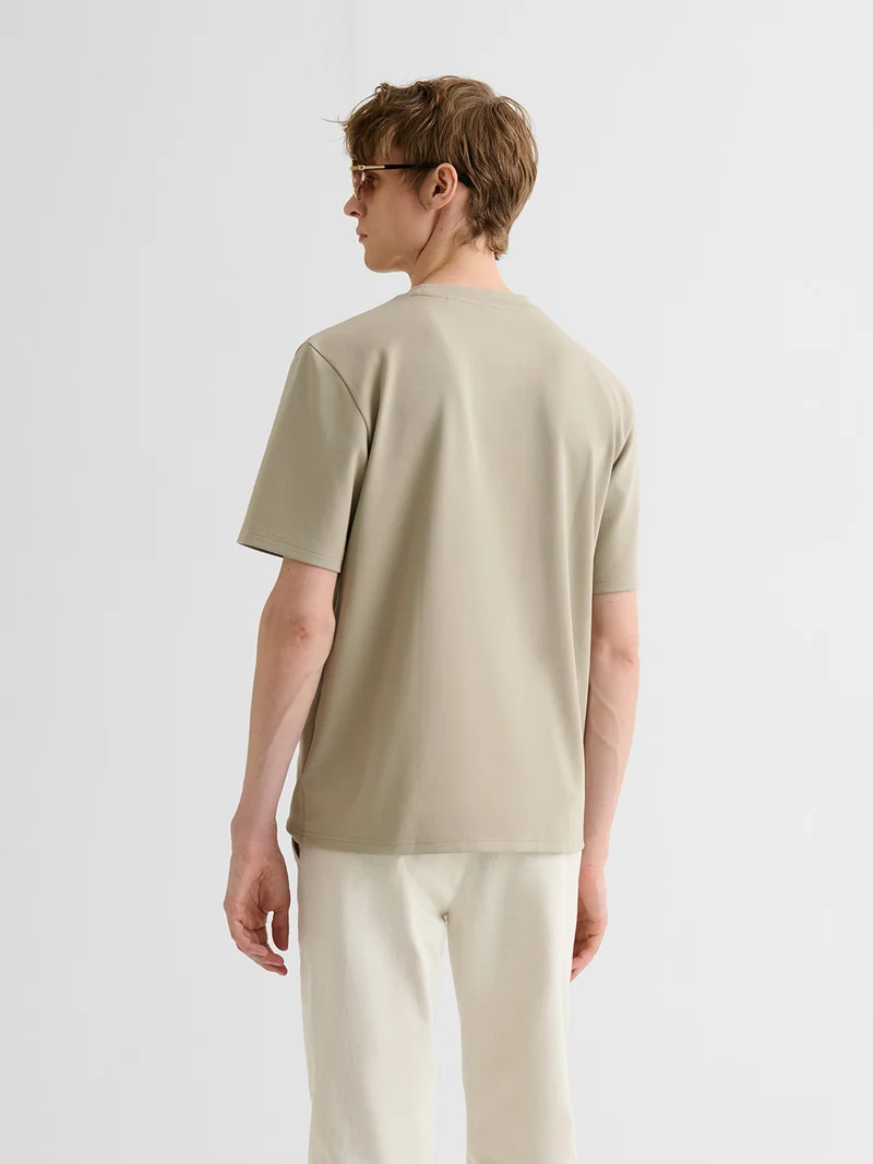 T-shirt col rond regular