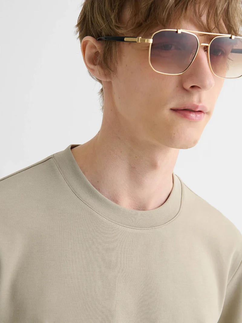 T-shirt col rond regular