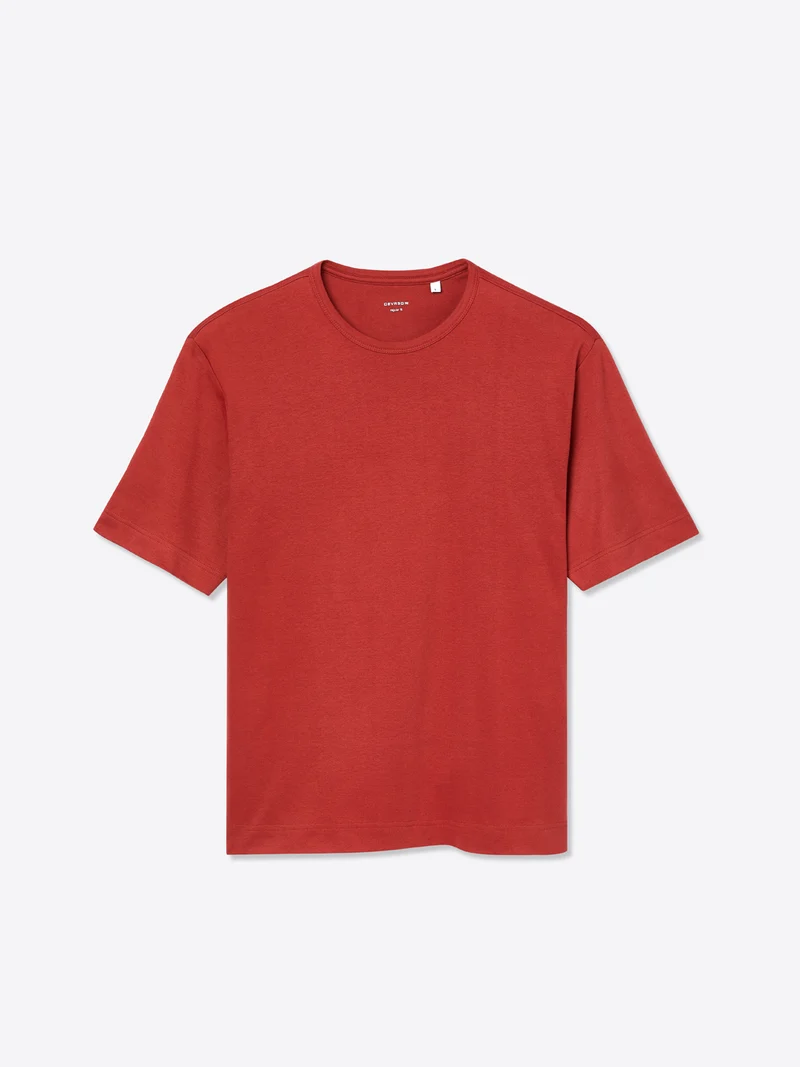 T-shirt col rond en coton