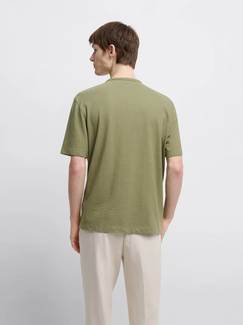 T-shirt col rond regular