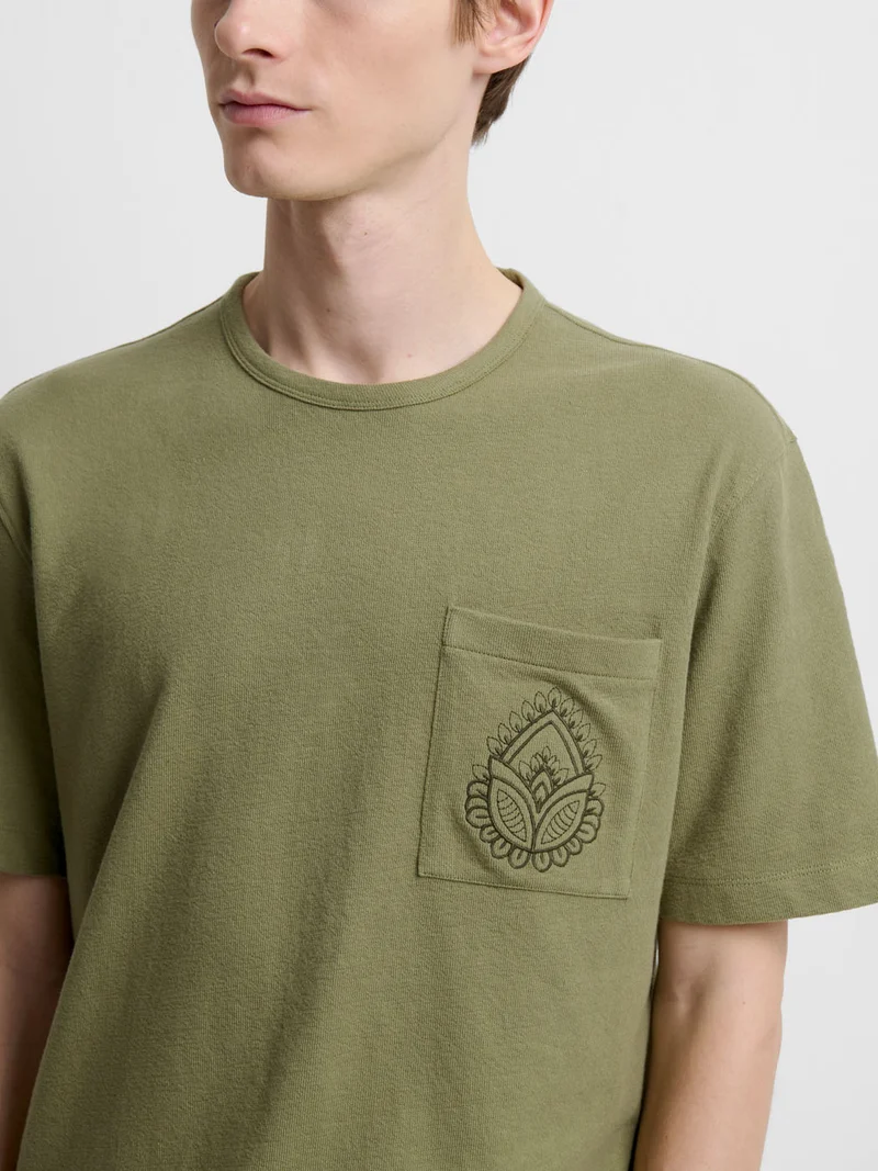 T-shirt col rond regular