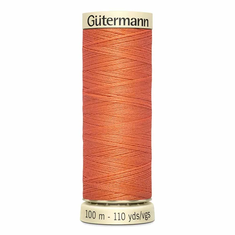 Gütermann | Fil Tout Coudre | 100m | #471 | Orange Foncé