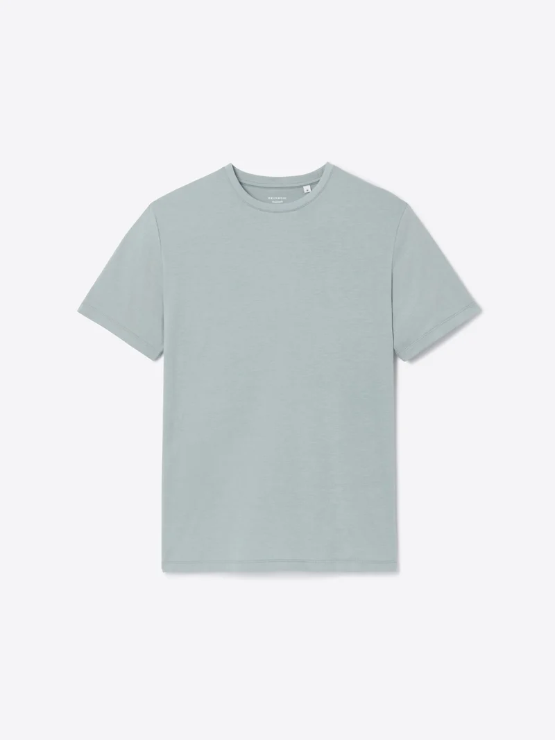 T-shirt col rond mélange coton Supima®