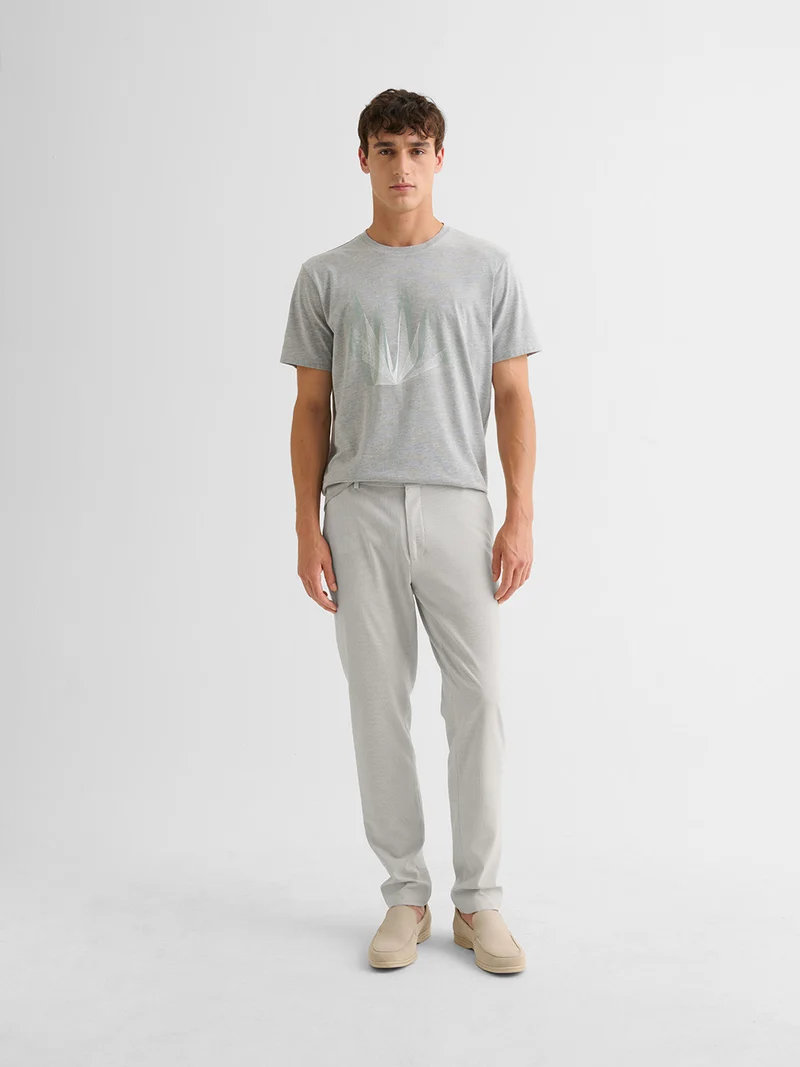 T-shirt col rond imprimé