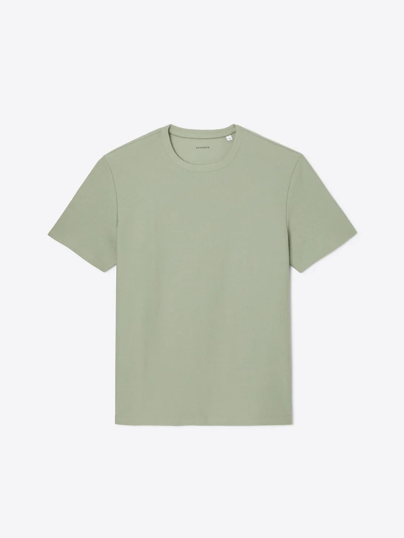 T-shirt col rond en coton