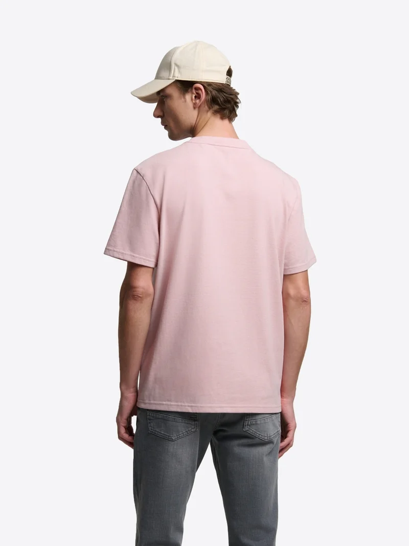 T-shirt col rond en coton