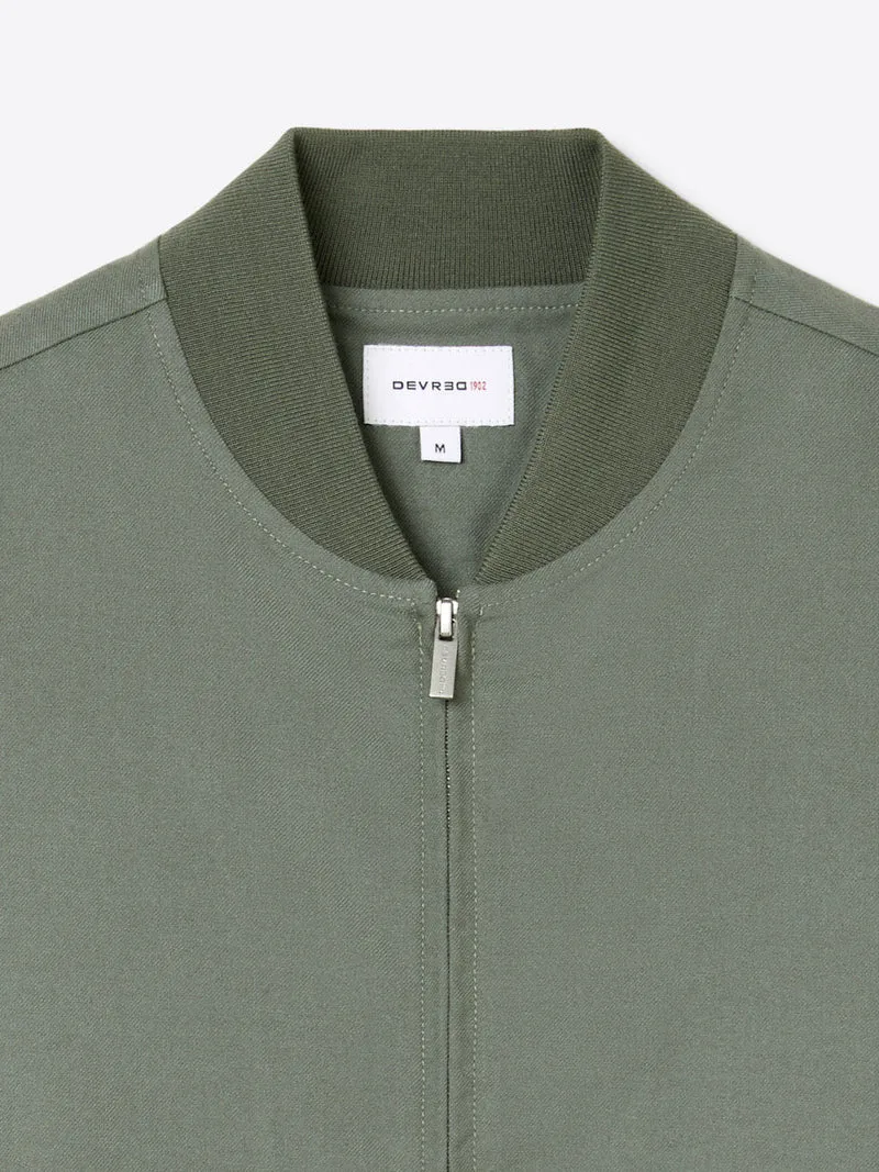 Veste légère col teddy